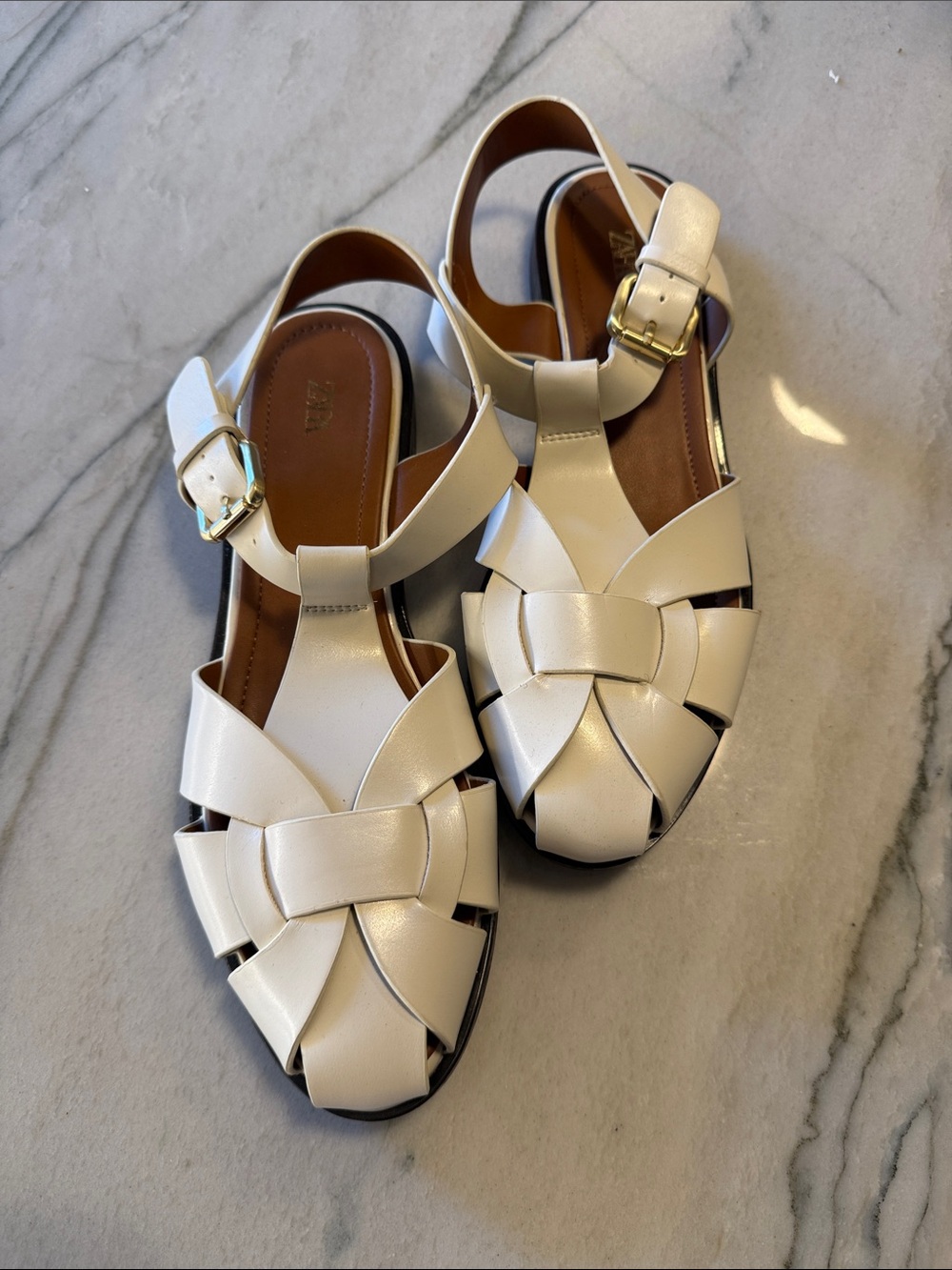 Zara Fisherman Sandal, size 40